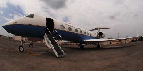 Jet Private Gulfstream Us Government Plane