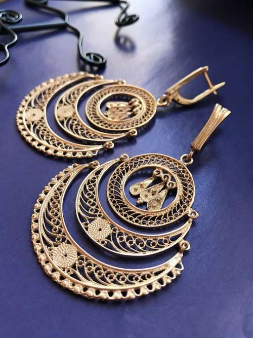 Jewelry Earrings Ornament Design Jewel Silver