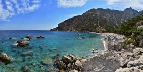 Karpathos Greece Beach Sea Holidays Apelles