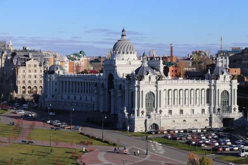 Kazan City Tatarstan Russia Architecture Landscape