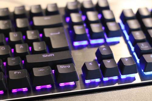 Keyboard Led Gaming Illuminated Keys