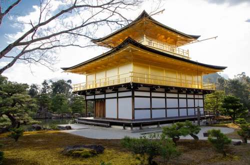 Kinkaku-Ji The Golden Pavilion Rokuon-Ji Zen Kyoto