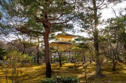 Kinkaku-Ji The Golden Pavilion Rokuon-Ji Zen Kyoto