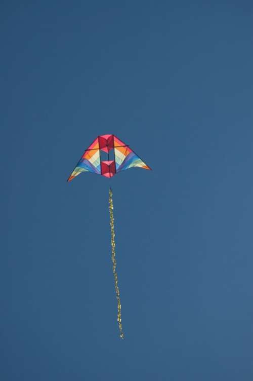 Kite Sky Fly Toy Autumn Fall