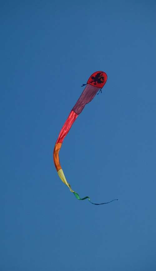 Kite Sky Fly Flying Wind Recreation
