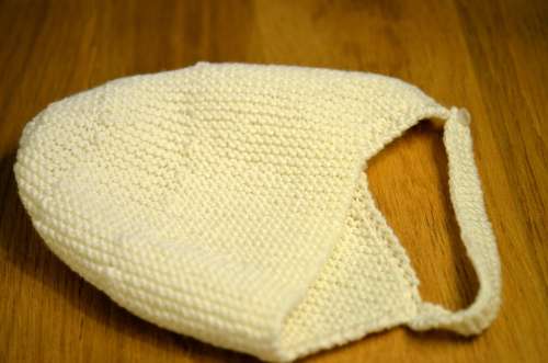 Knitt Hat Wool Knitting Craft Homemade Needle
