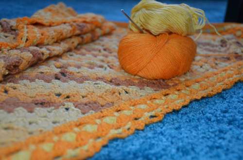 Knitting Hobby Hook Wool Yarn Craft Knitted