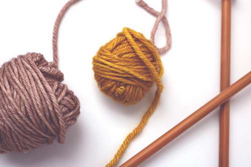 Knitting Knit Knitting Needles Yarn Craft Winter