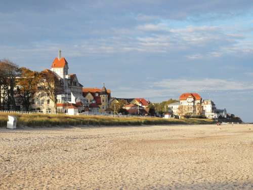 Kühlungsborn West Baltic Sea Baltic Sea Coast Beach