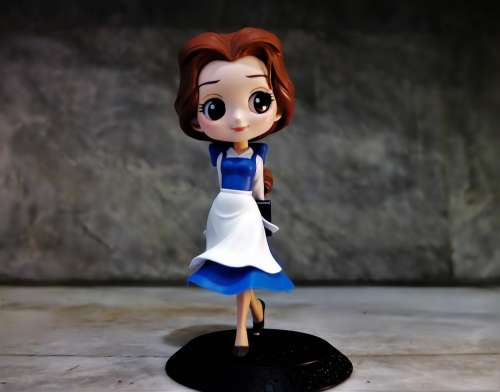 Lady Female Girl Young Toy Figurine Disney Film