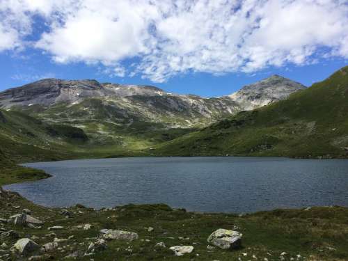 Lake Landscape Alpine Water Nature