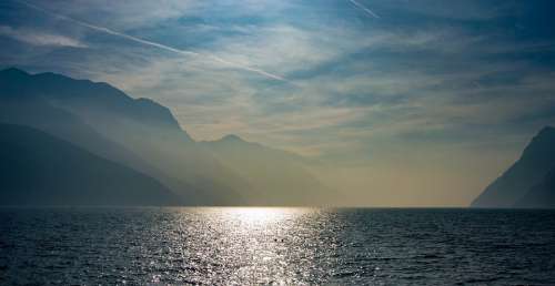 Lake Garda Water Italy Holiday Nature Mountains