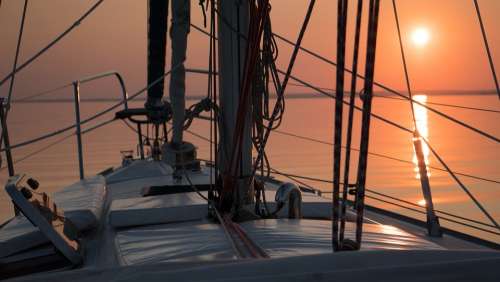 Lake Balaton Sailing Water Ship Yacht Shipping