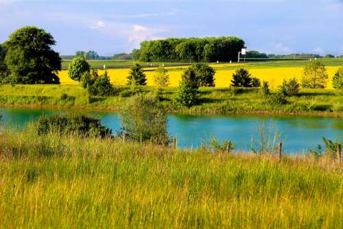 Landscape Beauty Painting Site Panorama View