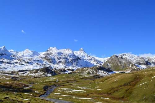 Landscape Mountains Hiking Nature Alps