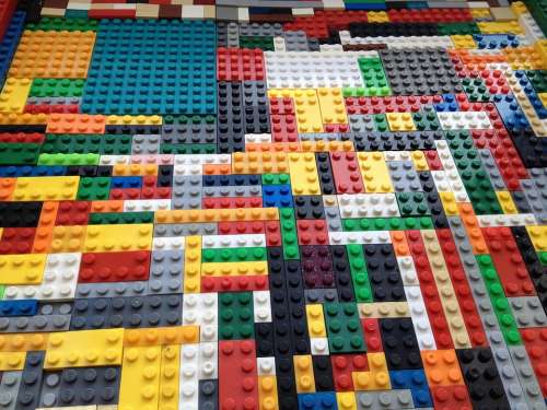 Lego Puzzle Board