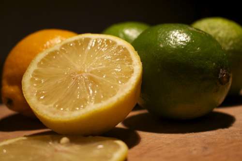 Lemon Lime Mandarin Orange Citrus Night Board