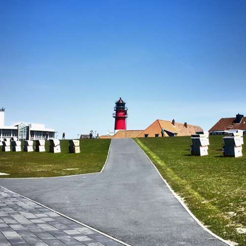 Lighthouse Büsum North Sea Mecklenburg Vacations