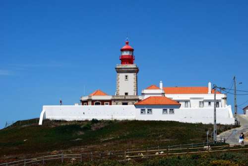 Lighthouse Cabo Da Roca Portugal West Europe