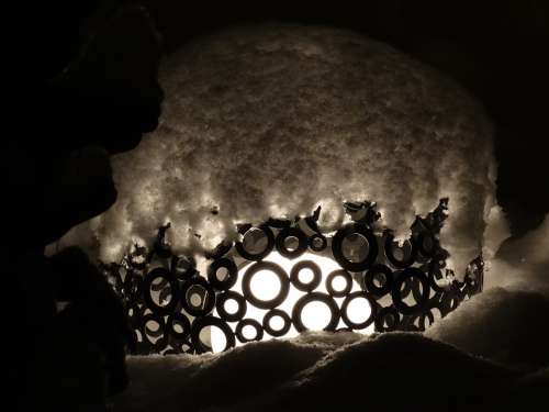 Lighting Snow Lamp Motion Outdoor Lighting