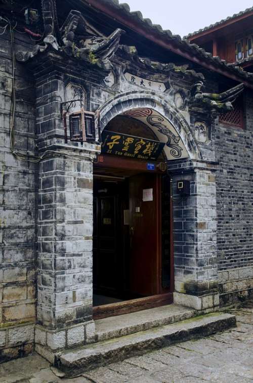 Lijiang Building Old Town
