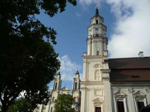 Lithuania Kaunas Church Town Hall