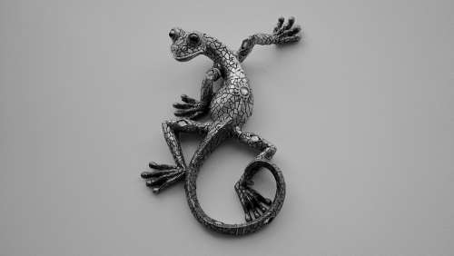 Lizard Ornamental Ornament Decorative Reptile