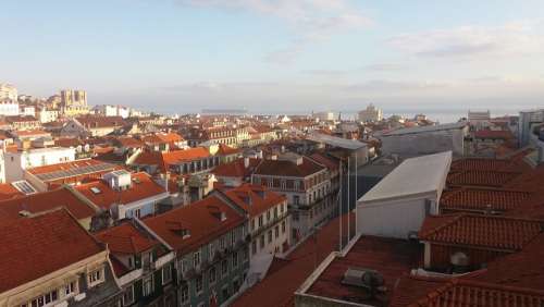 Low Lisbon City Portugal Tourism