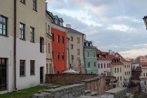 Lublin Houses Color Old Town Itinerary At Home