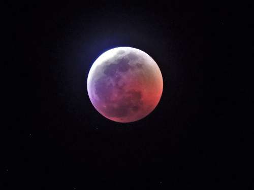 Lunar Eclipse Moon Blood Moon Wolf Moon