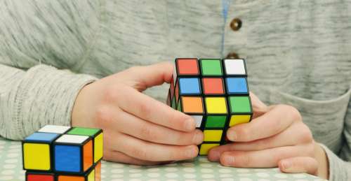 Magic Cube Patience Tricky Hobby Skill Play