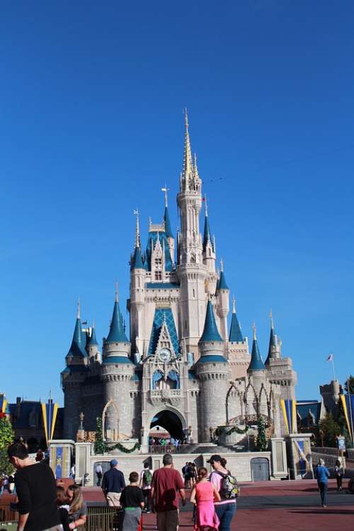 Magic Kingdom Disney Orlando Theme Park Castle