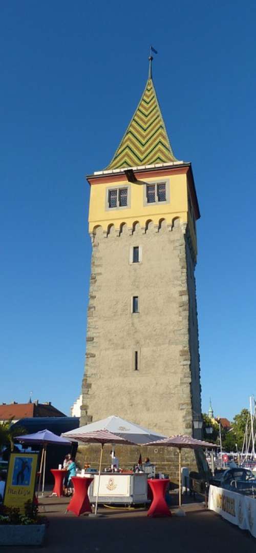 Mang Tower Lindau Lake Constance