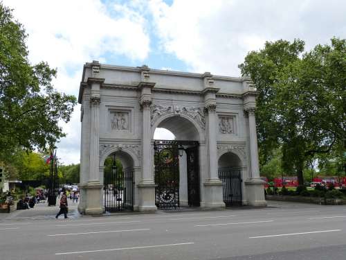 Marble Arch Arch England London United Kingdom
