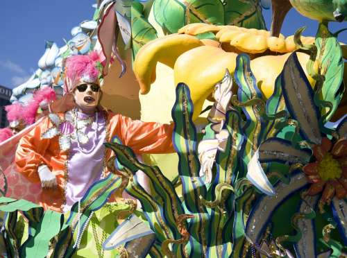 Mardi Gras New Orleans Festival Carnival