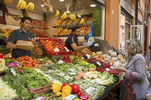 Market Italy Store Food Healthy Eat Fruit