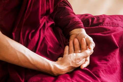 Meditation Meditating Hands Buddhism Theravada