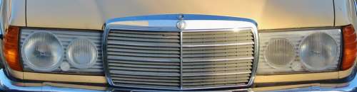 Mercedes Front Grille Mercedes 200 Cool View