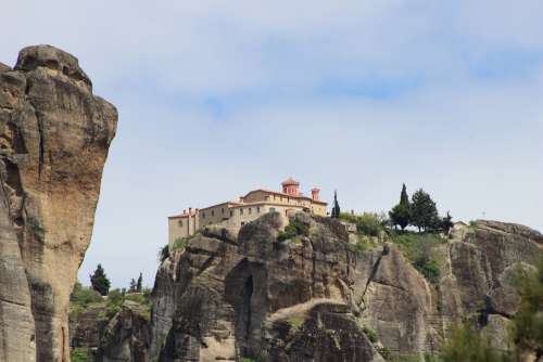 Meteora Monastery Religion Greece