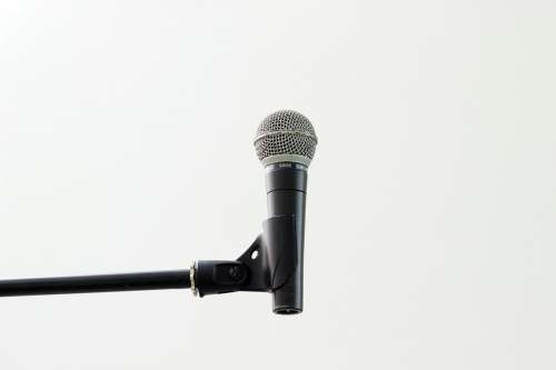 Microphone Holder Macro Music Musician Sound