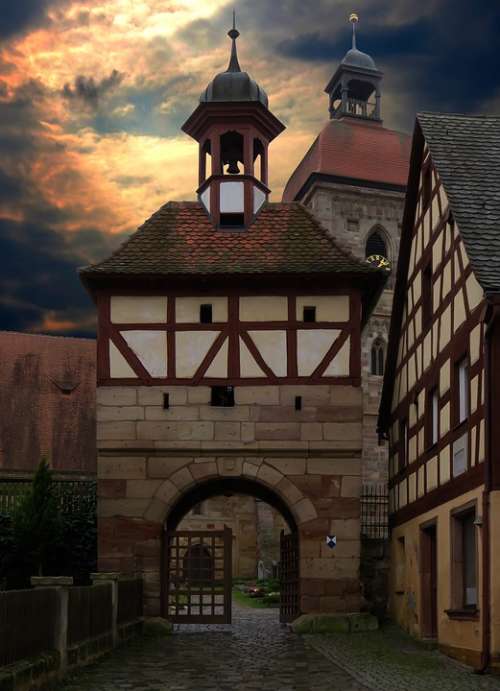 Middle Ages Historically Historic Center Tower