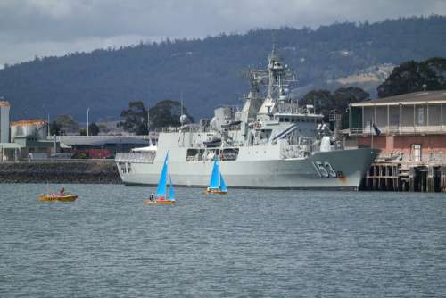 Military Ship Hmas Stuart Australian Navy Navy War