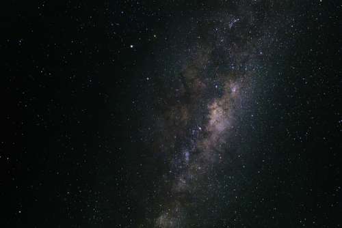 Milky Way Nebula Space Stars
