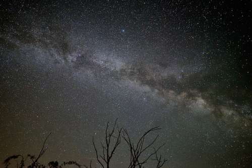 Milky Way Starry Sky Galaxy Astronomy Night