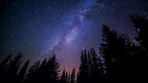 Milky Way Galaxy Night Sky Stars Universe Cosmos