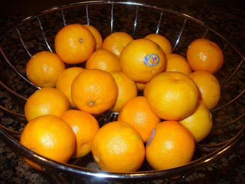 Miniature Oranges Orange Fruit Small Food Produce