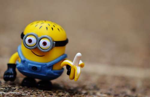 Minion Funny Toys Children Figure Yellow Cute