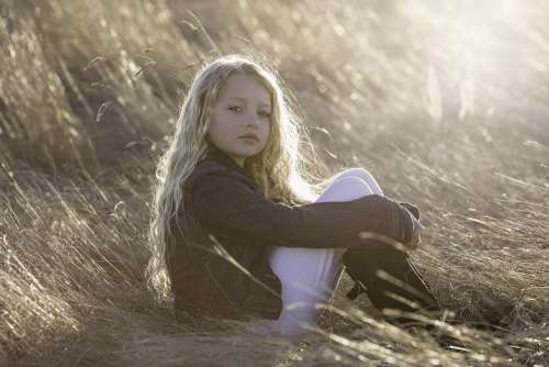 Model Little Girl Child Portrait Childhood Girl