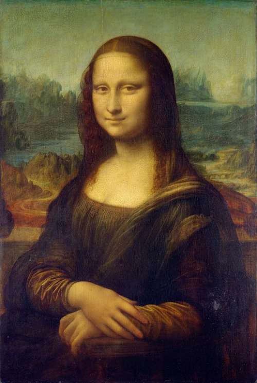 Mona Lisa Leonardo Da Vinci La Gioconda Oil Painting