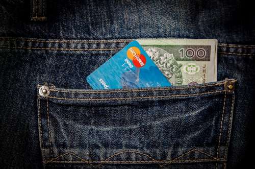 Money Card Business Pocket Visa Mastercard